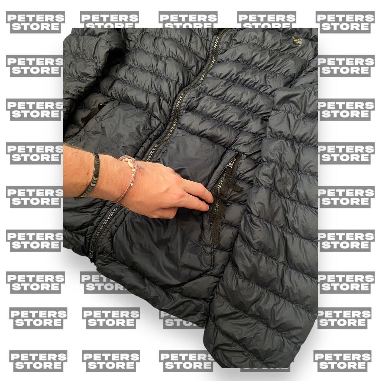 Stone Island Garment Dyed Micro Yarn Down Puffer Jacket