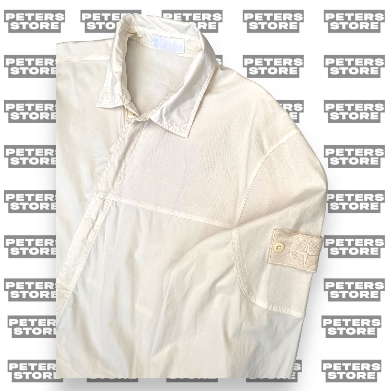 Stone Island White Ghost Overshirt