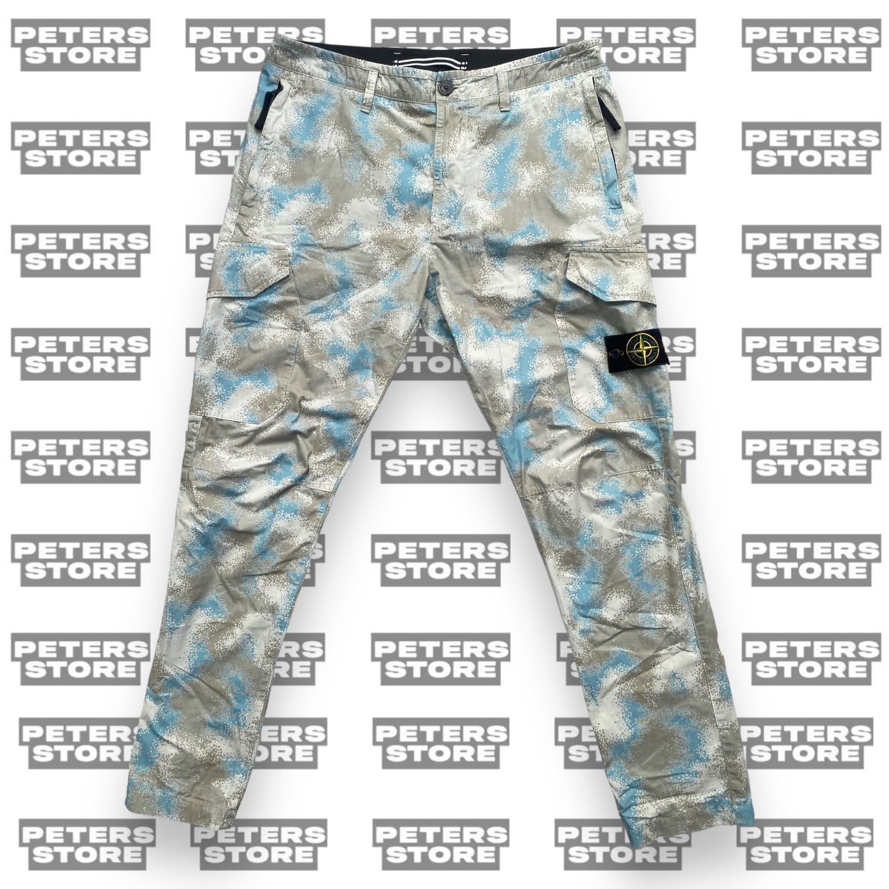 Stone Island Spray Camo Cargos