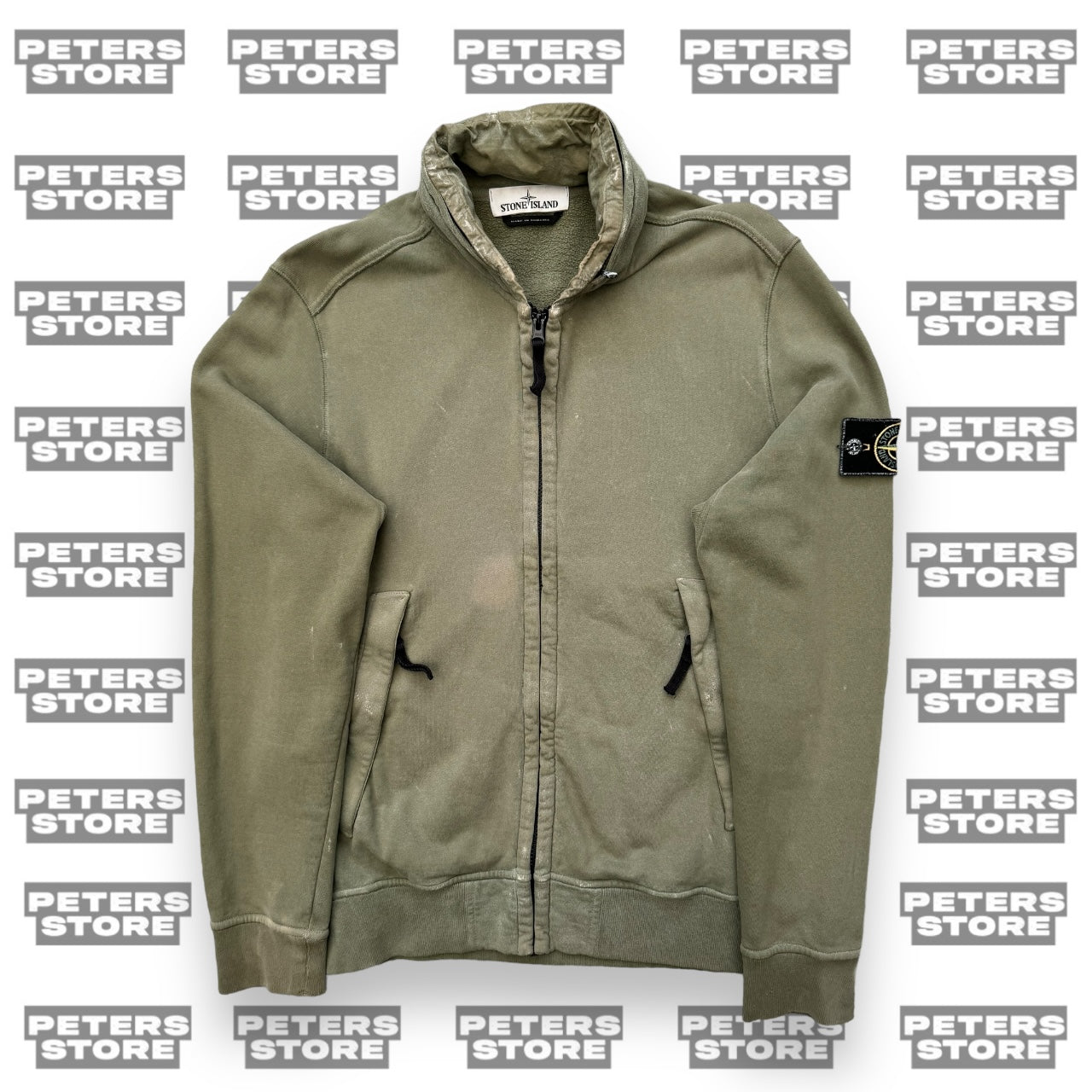 Stone Island Zip Up Frost Jumper