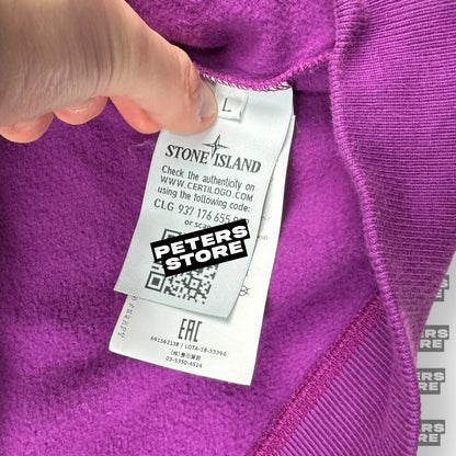 Stone Island Purple Quarter Zip