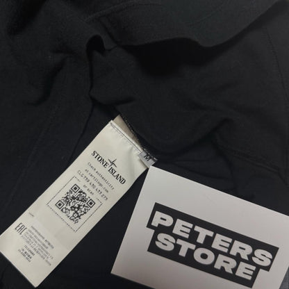 Stone Island T-Shirt Black Hologram Logo Size Medium RRP £160+