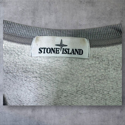Stone Island Jumper Grey Size Small RRP £295+
