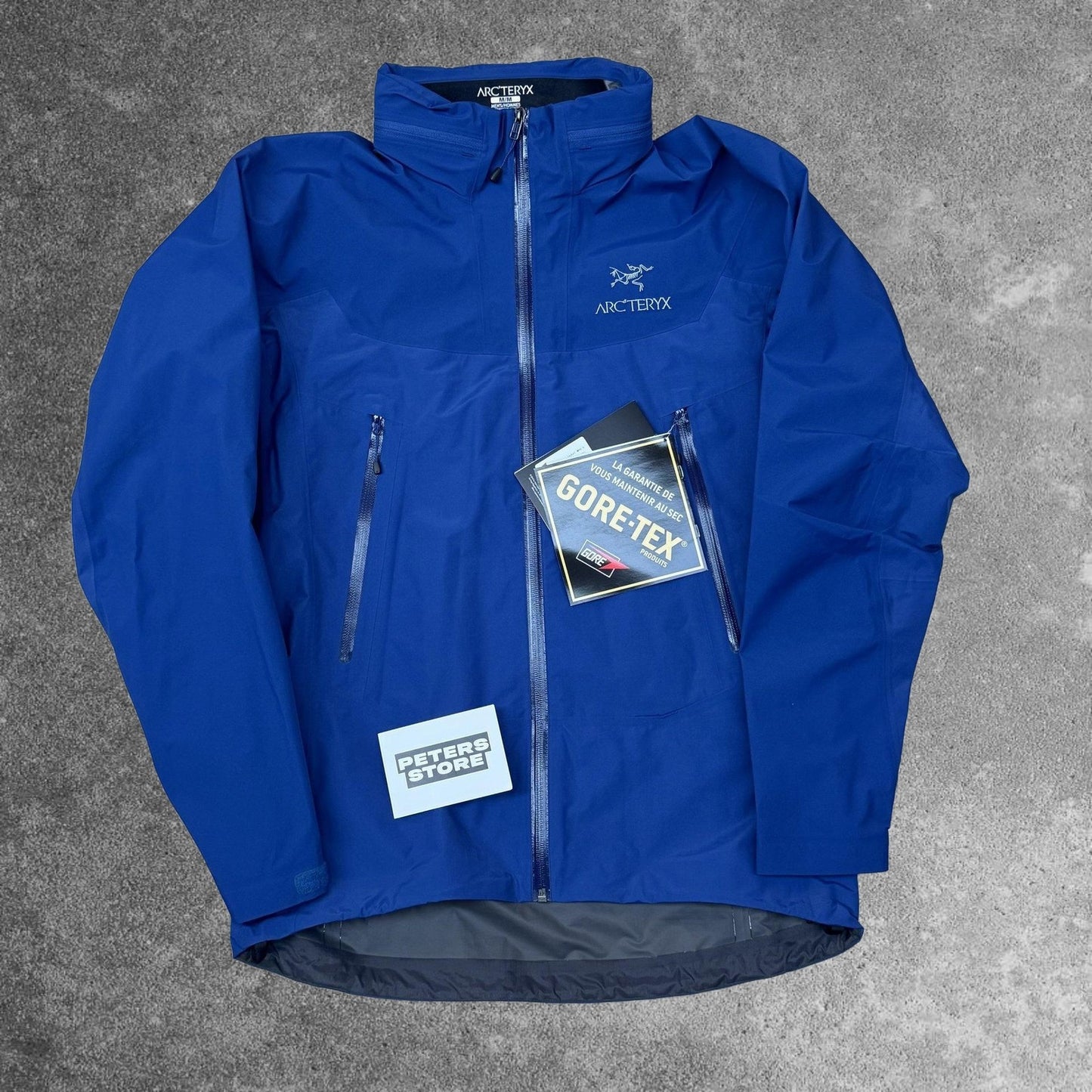 Arc'teryx Zeta LT Hybrid GORE-TEX Jacket Medium Blue RRP £350