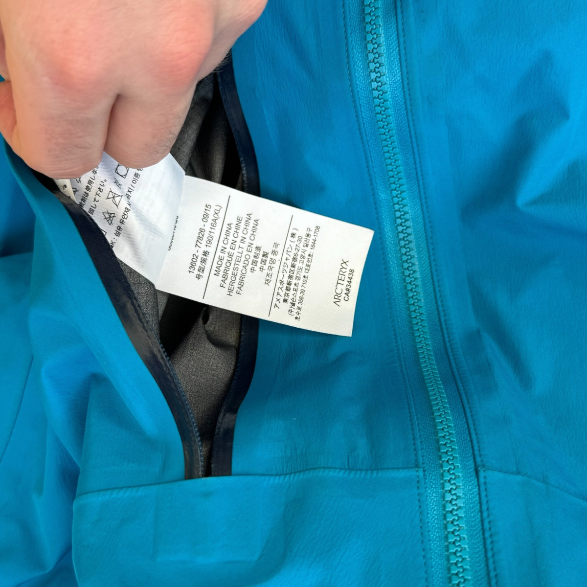 Arc'teryx Alpha FL Jacket Gore-Tex Pro Blue Men's XL RRP £450