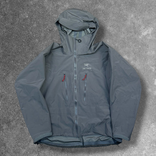 Vintage Arc'teryx Alpha LT Gore-Tex Pro Jacket Titanium Men's XXL RRP £550