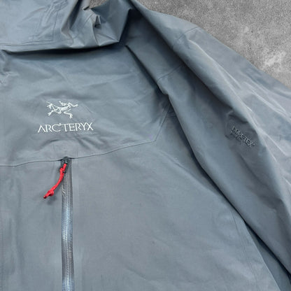 Vintage Arc'teryx Alpha LT Gore-Tex Pro Jacket Titanium Men's XXL RRP £550