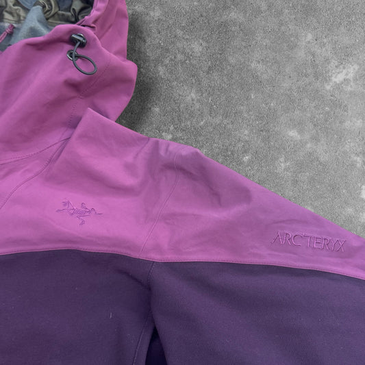 Vintage Arc'teryx Sidewinder Jacket Women's Medium Pink Purple RRP £500