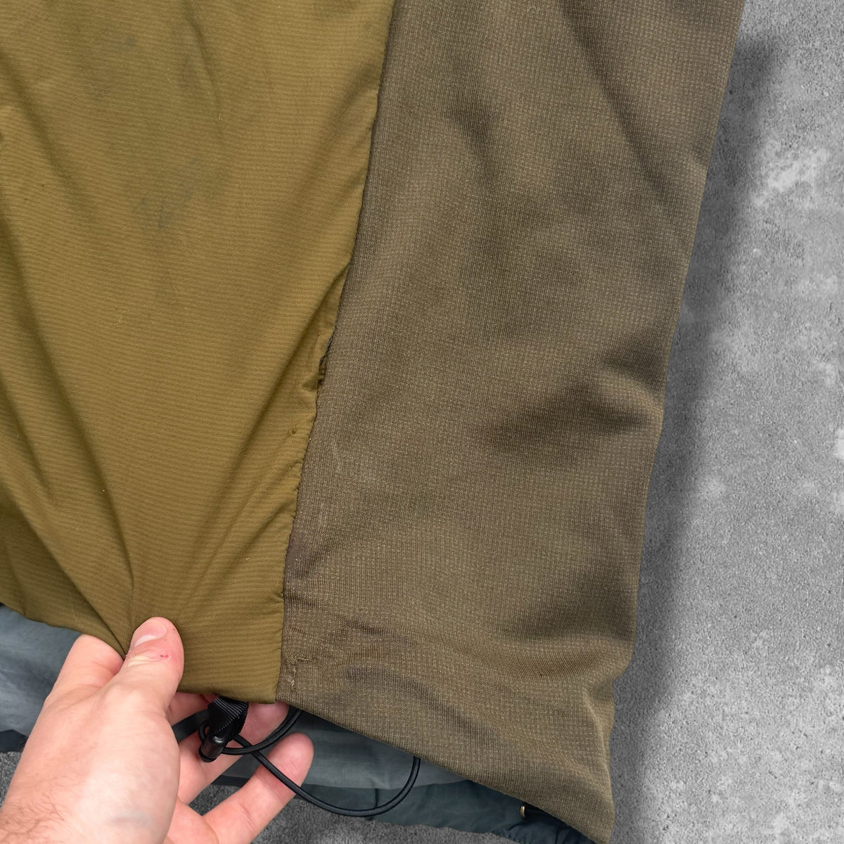 Vintage Arc'teryx Atom Hoody Men's XL Olive RRP £260