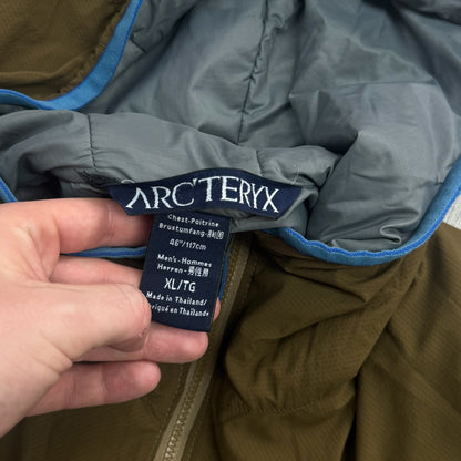 Vintage Arc'teryx Atom Hoody Men's XL Olive RRP £260