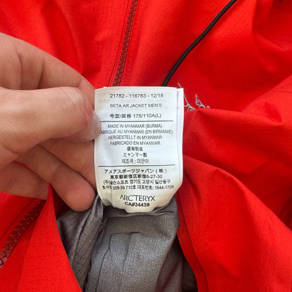 Arc'teryx Beta AR Jacket Gore-Tex Pro Red Men's Large RRP £650