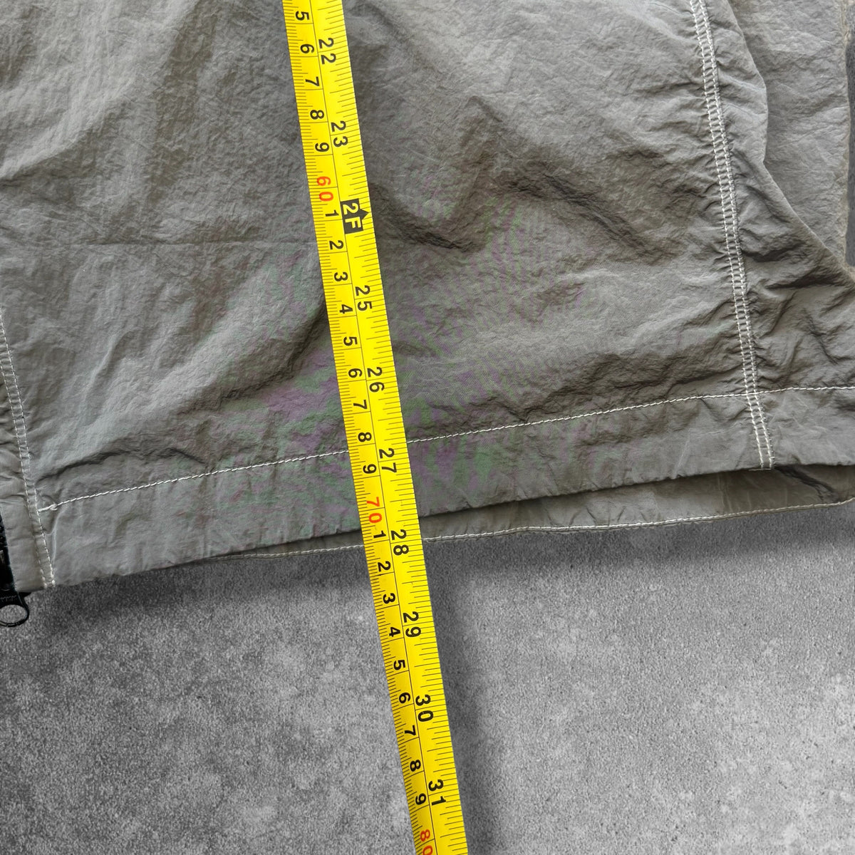 Stone Island overshirt length measurement