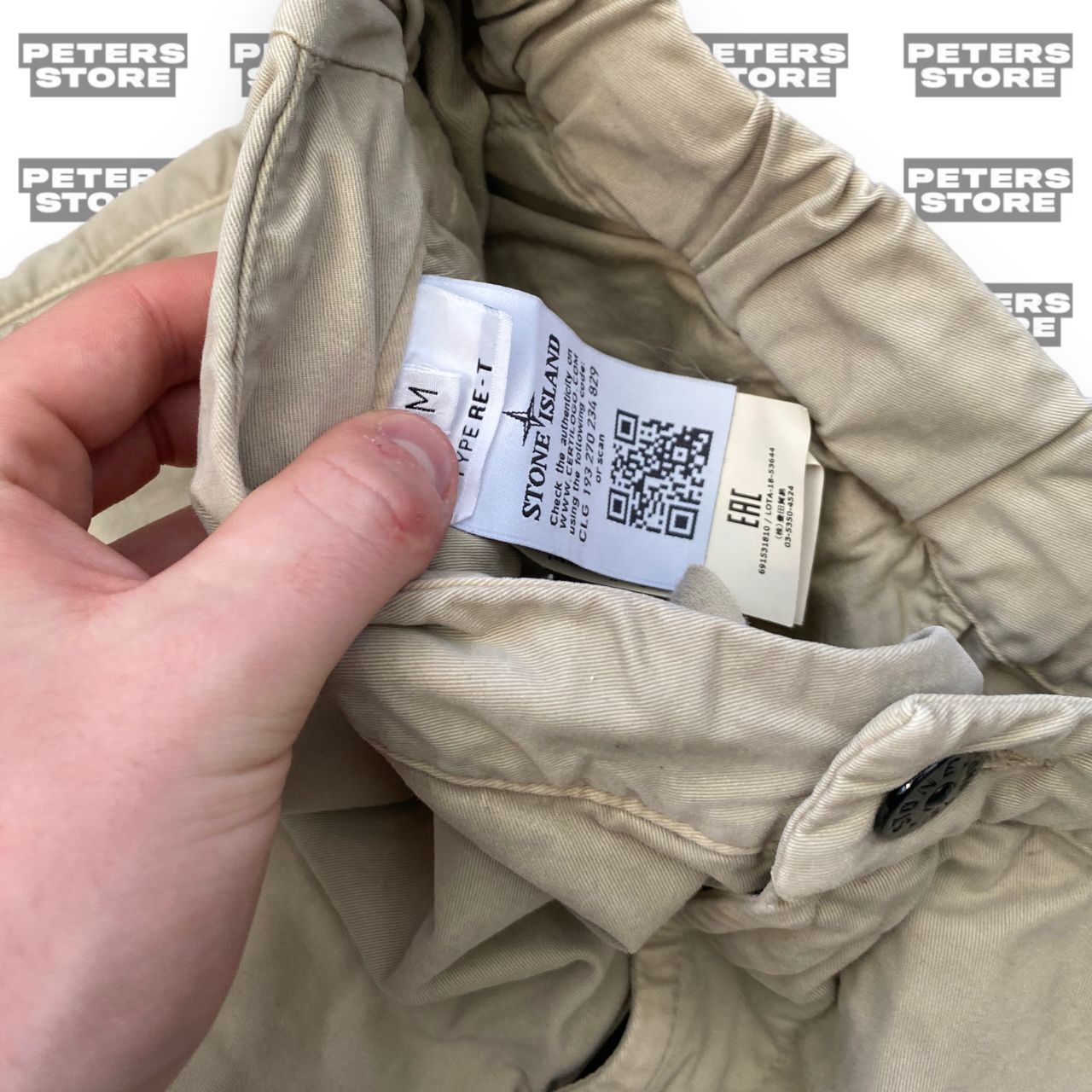 Stone Island Beige Cargos