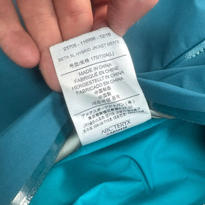 Arc'teryx Beta SL Hybrid Jacket Gore-Tex Two Tone Blue Men's Large RRP £450