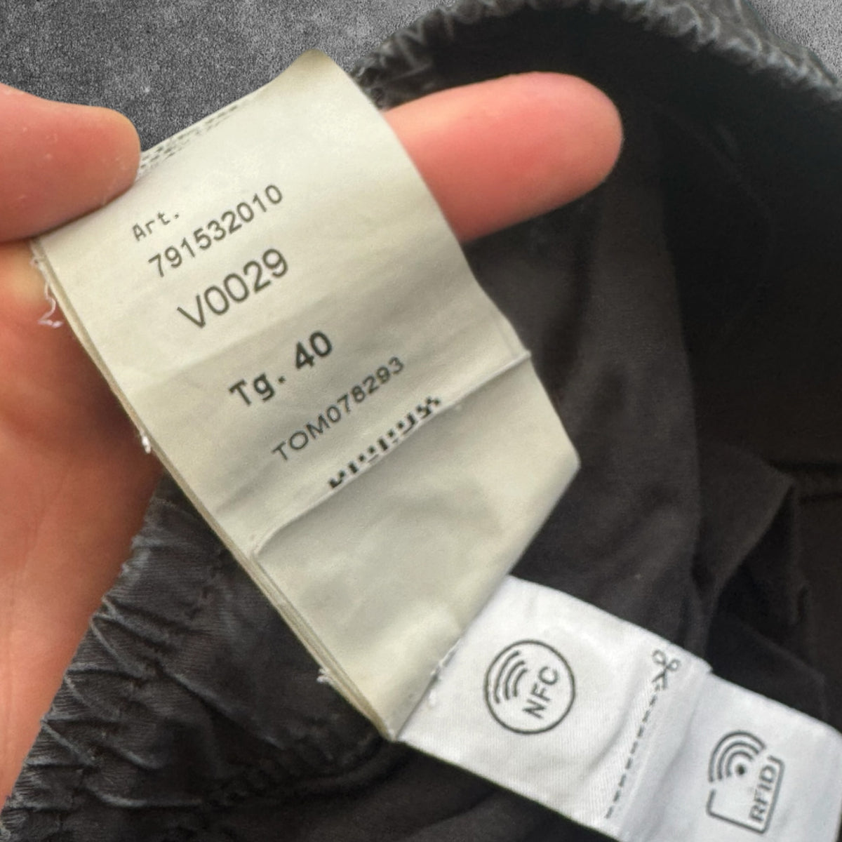Stone Island Type RE-T Cargo Trousers 2023 Black 3XL W40 RRP £350