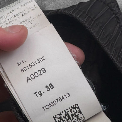 Stone Island Type RE Cargo Trousers 2024 Black XL W36 RRP £350