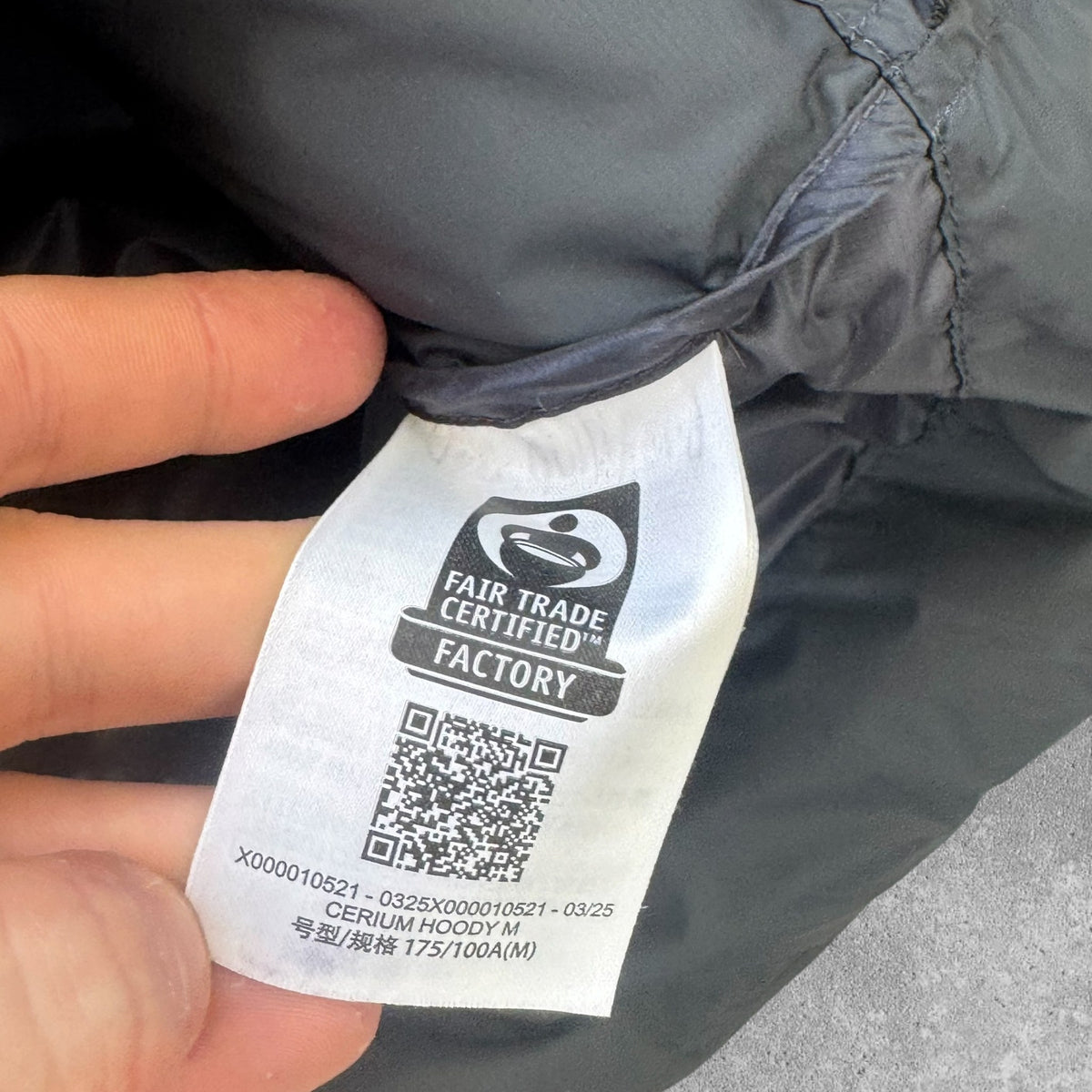 Arc'teryx Cerium Hoody 2025 Navy Men's Medium RRP £380