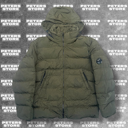 C.P. Company Eco-Chrome R Puffer Jacket Olive Green Men's S
