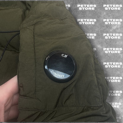 C.P. Company puffer lens detail