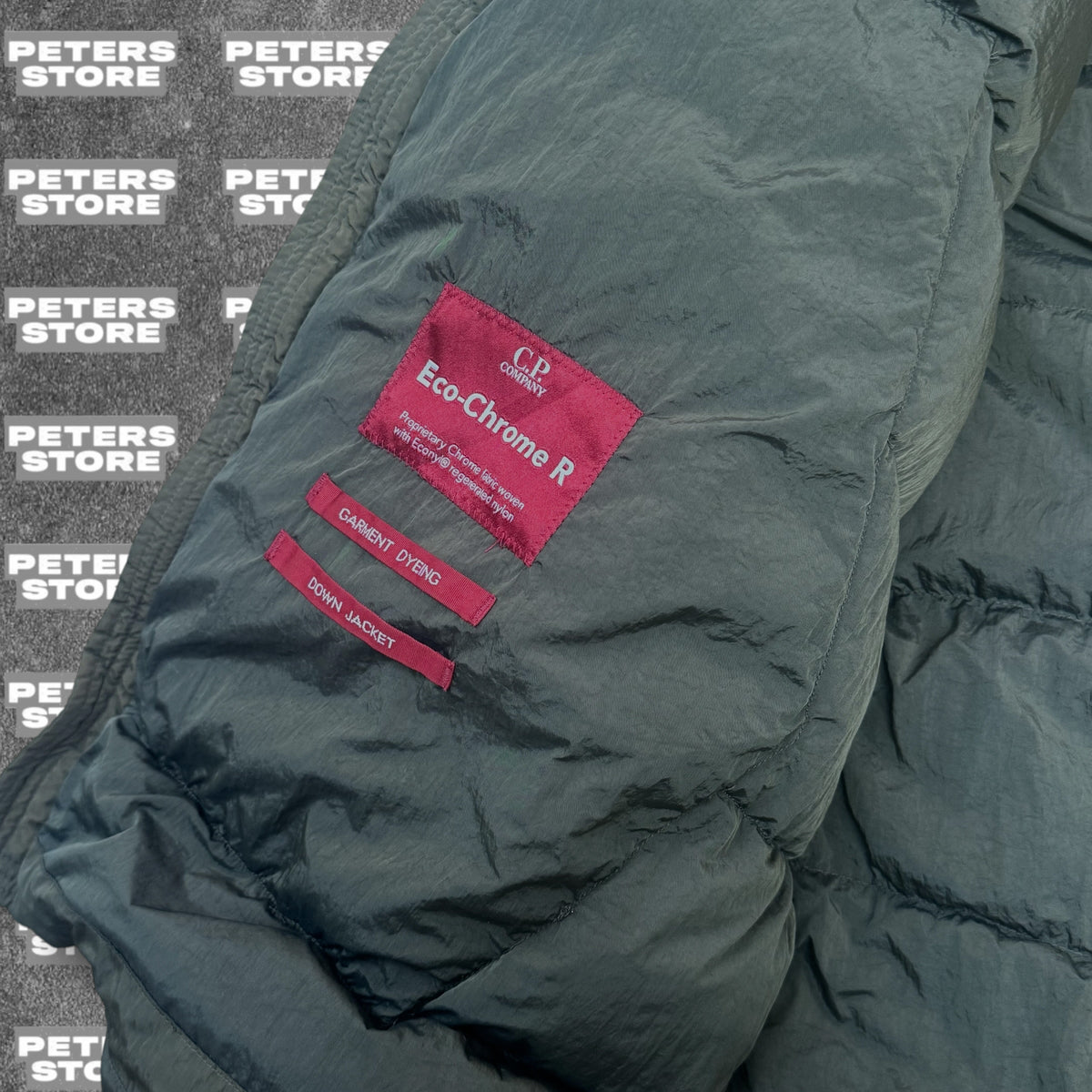 C.P. Company Eco-Chrome R label