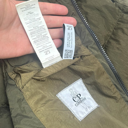 C.P. Company puffer care label