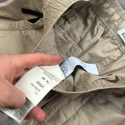 Stone Island Cargo Trousers 2024 Dove Grey Men's W32
