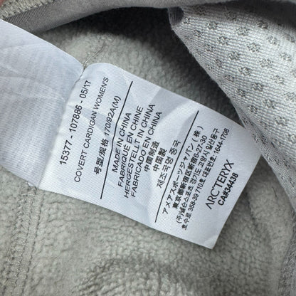 Covert Cardigan care label