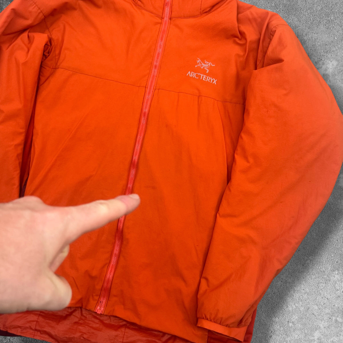 Arc'teryx Atom Jacket Orange front