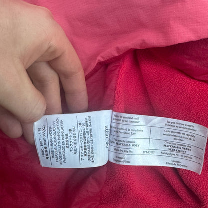 Arc'teryx Atom Jacket Pink care label