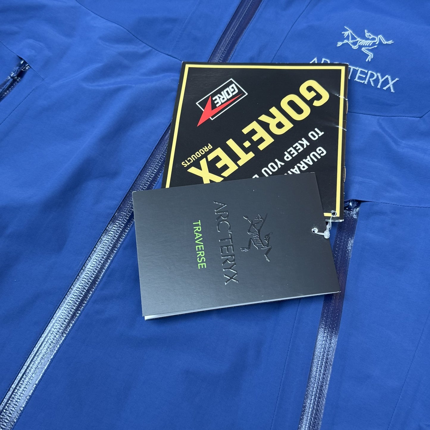 Arc'teryx Zeta LT Hybrid GORE-TEX Jacket Medium Blue RRP £350