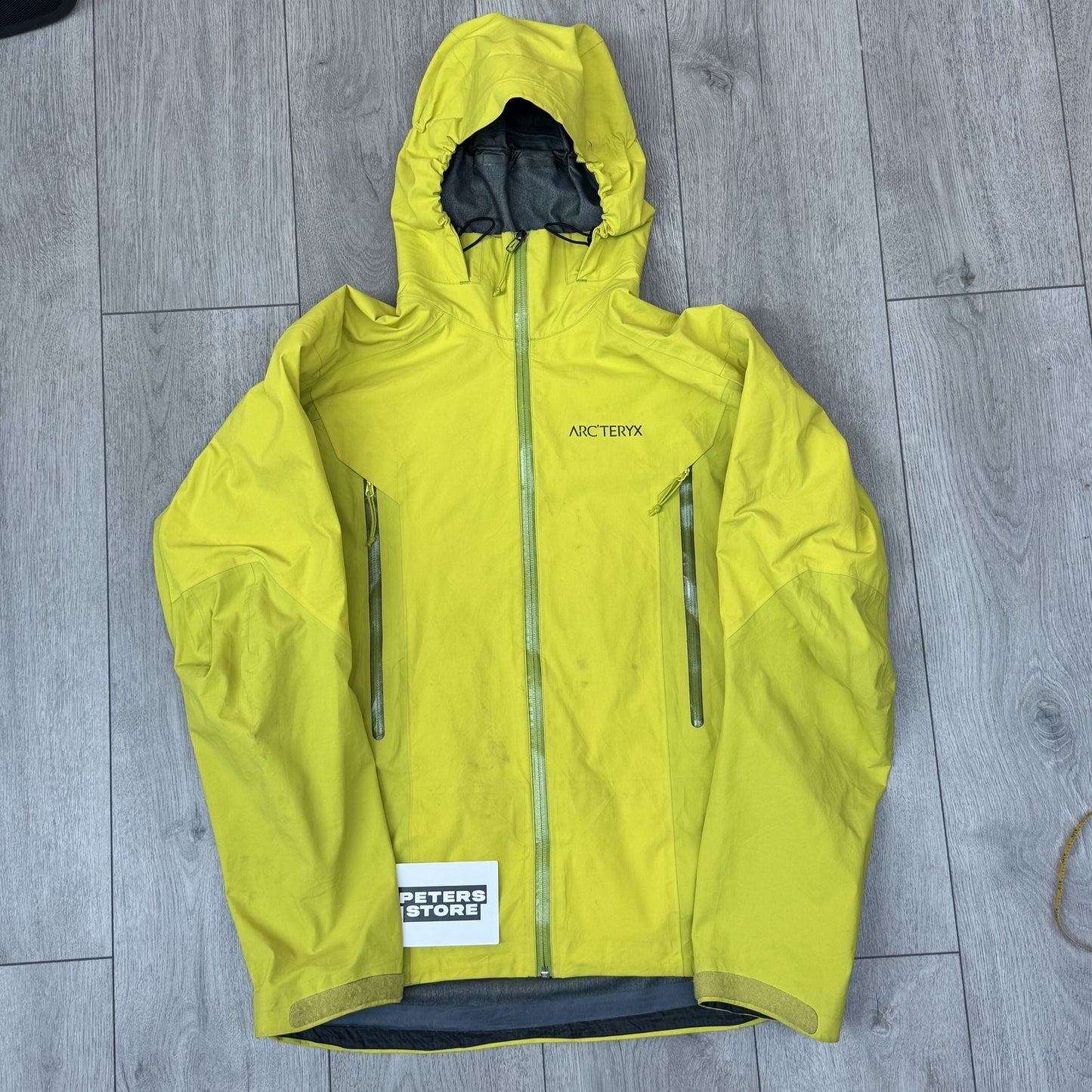 Arc'teryx Goretex Jacket Medium Yellow RRP £350