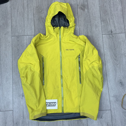Arc'teryx Goretex Jacket Medium Yellow RRP £350