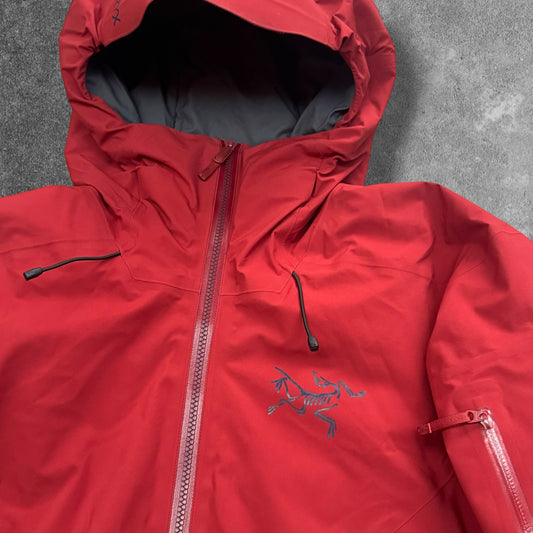 Arc'teryx Fissile Gore-Tex Ski Jacket Red Men's Medium RRP £1000