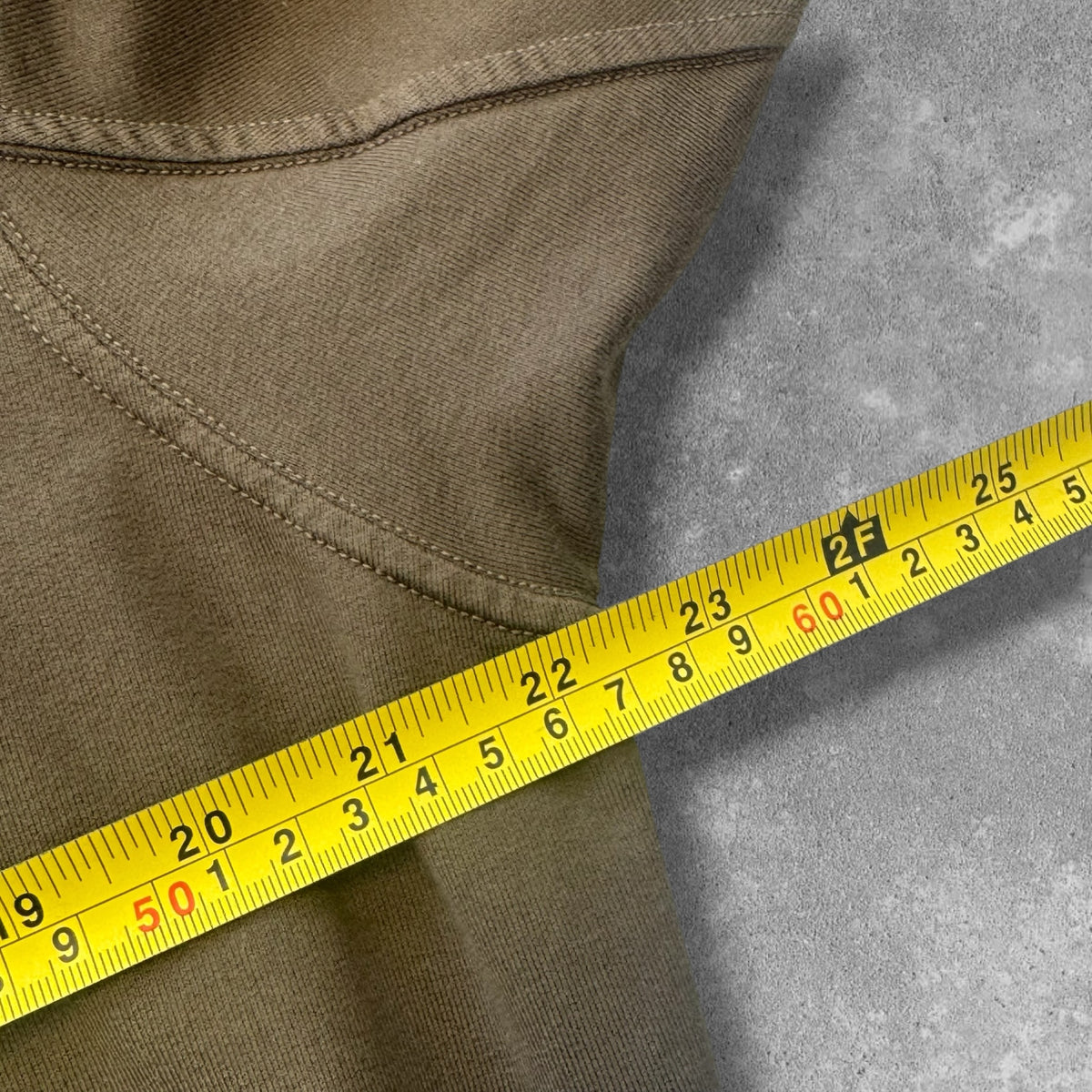 Stone Island Ghost Piece Crewneck Sweatshirt Khaki Men's Large