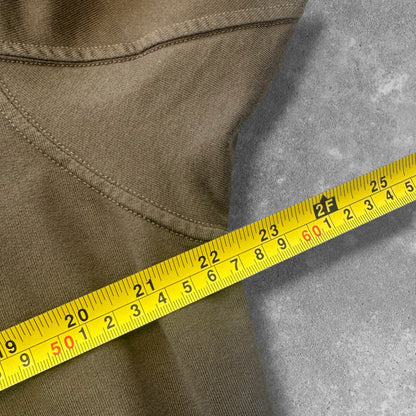 Stone Island Ghost Piece Crewneck Sweatshirt Khaki Men's Large
