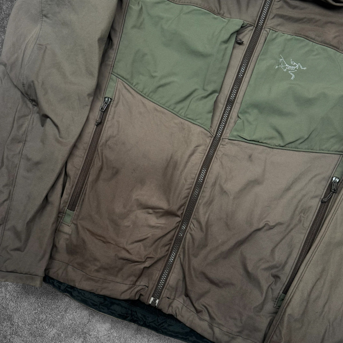 Vintage Arc'teryx Gamma MX Softshell Jacket Khaki Men's XL