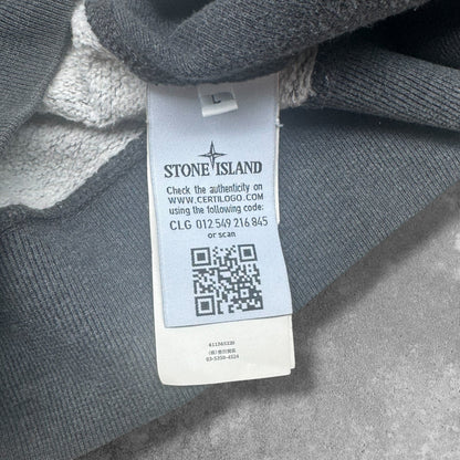 Stone Island Zip Hoodie size label