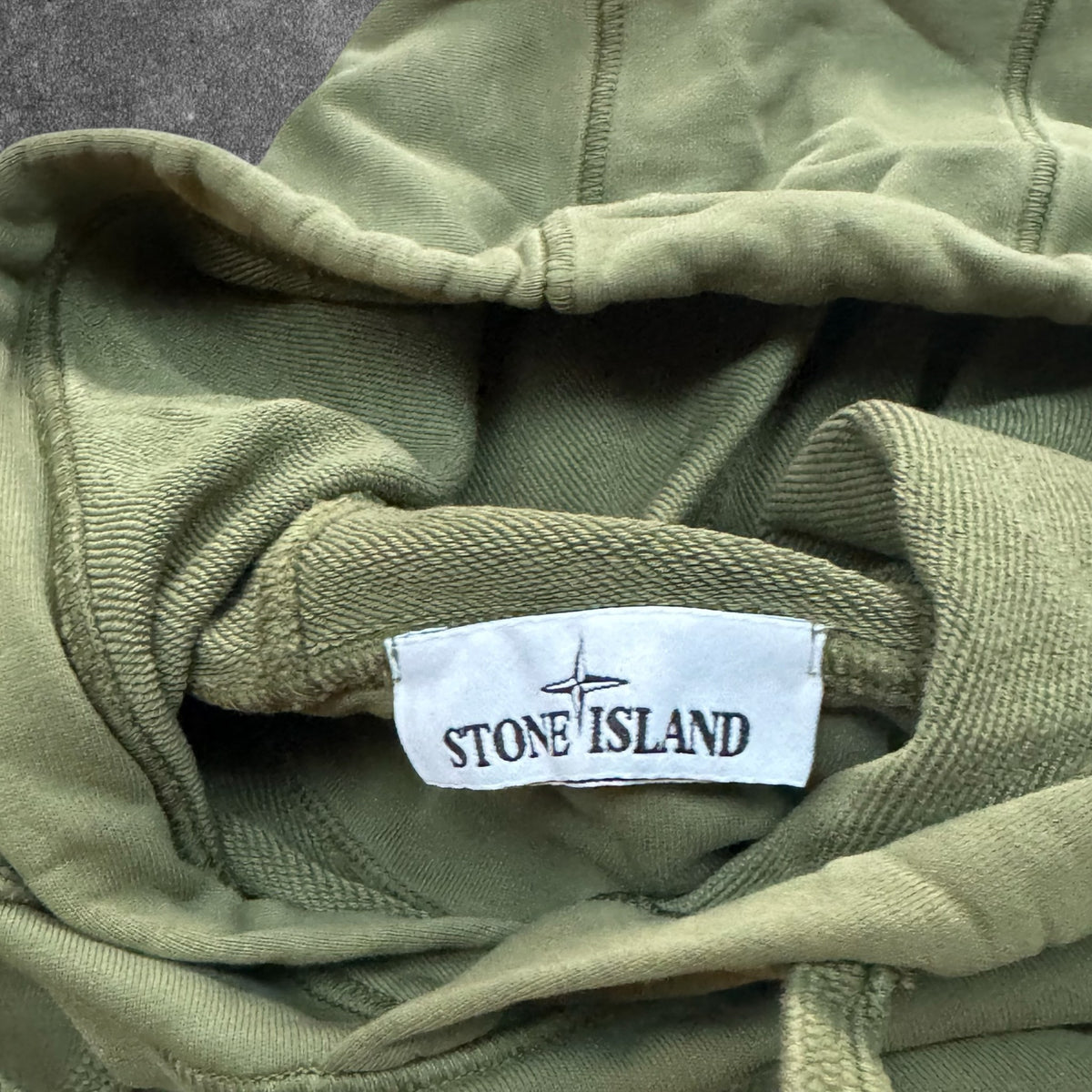 Stone Island Hoodie 2021 Olive Green Men's Medium RRP £350