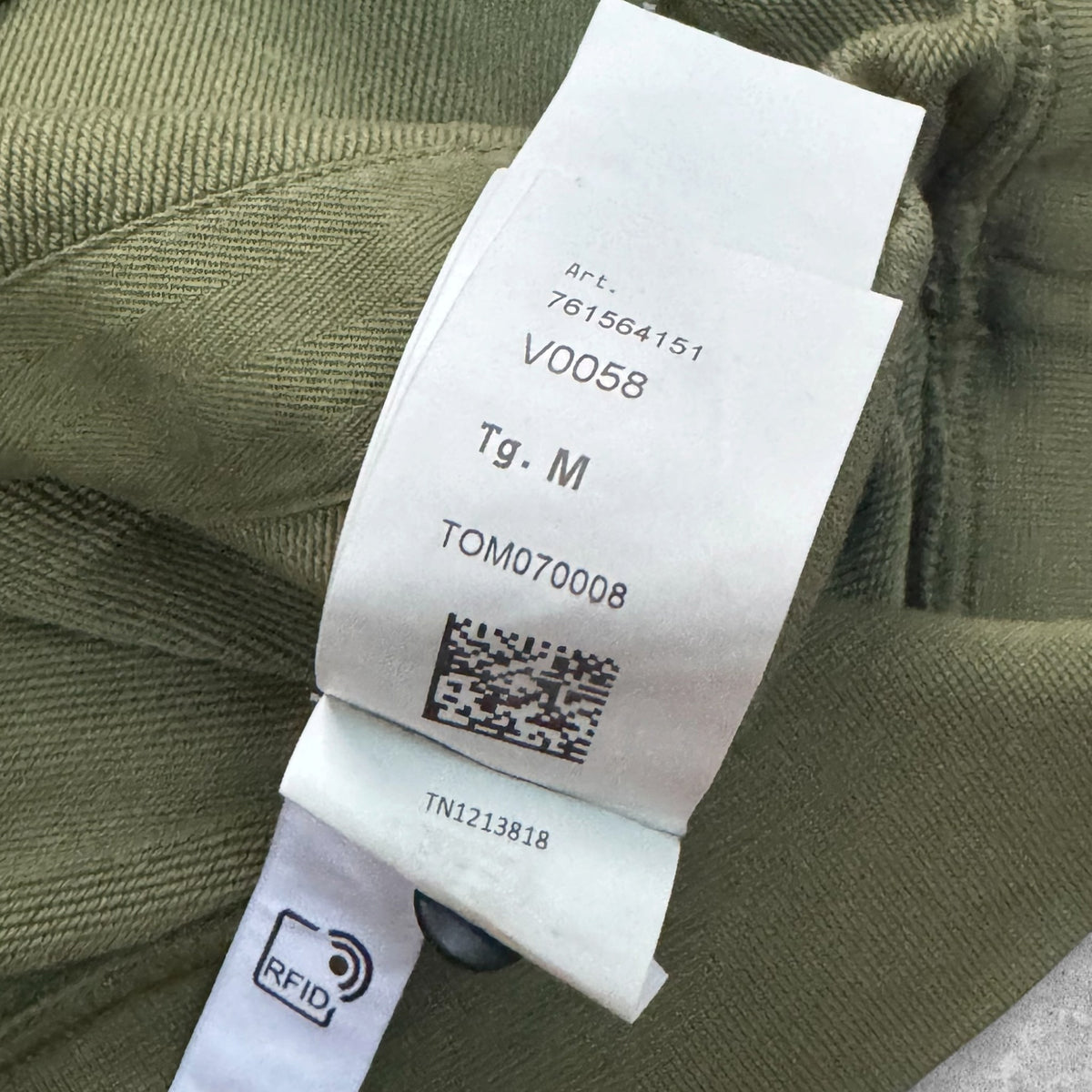 Stone Island Hoodie 2021 Olive Green Men's Medium RRP £350
