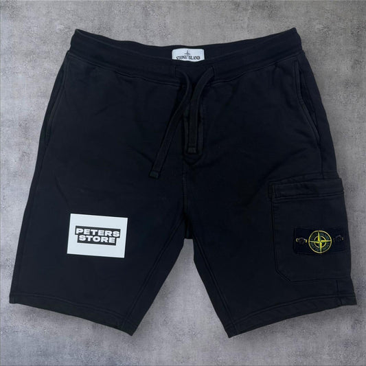 Stone Island Black Shorts