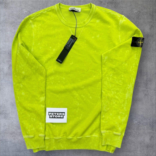 Stone Island Acid Wash Sweatshirt Large RRP £425+