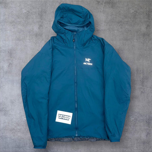 Arc’teryx Atom LT Hoody Men’s Large Blue Teal Lightweight Insulated Jacket RRP £280