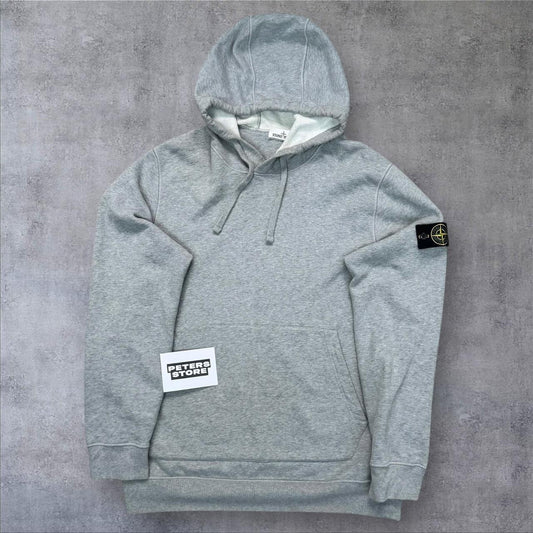 Stone Island Hoodie Men’s XL Grey Pullover Sweatshirt RRP £300