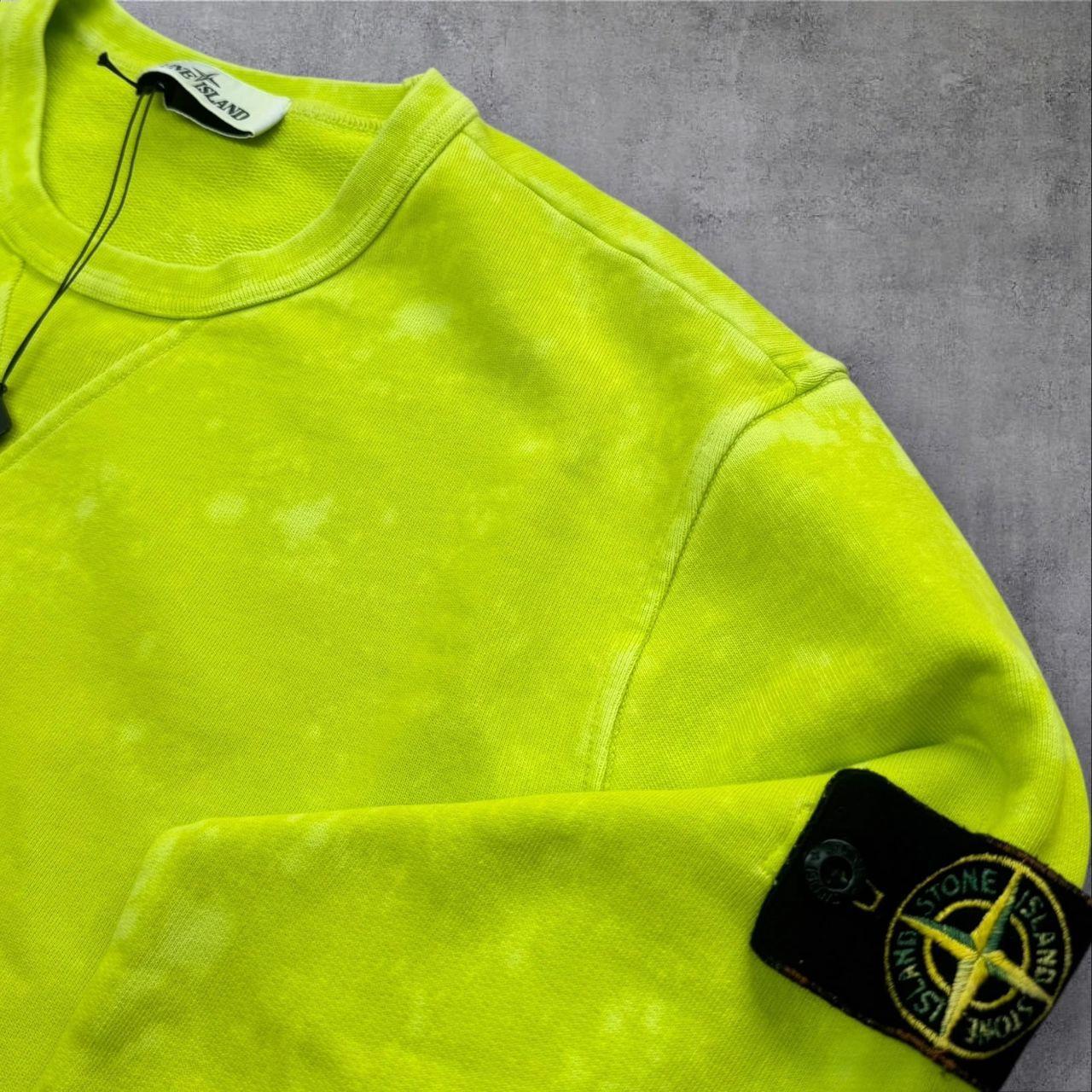 Stone Island Acid Wash Sweatshirt Large RRP £425+