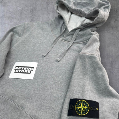 Stone Island Pullover Hoodie Grey Size XL RRP £295+