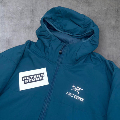 Arc’teryx Atom LT Hoody Men’s Large Blue Teal Lightweight Insulated Jacket RRP £280