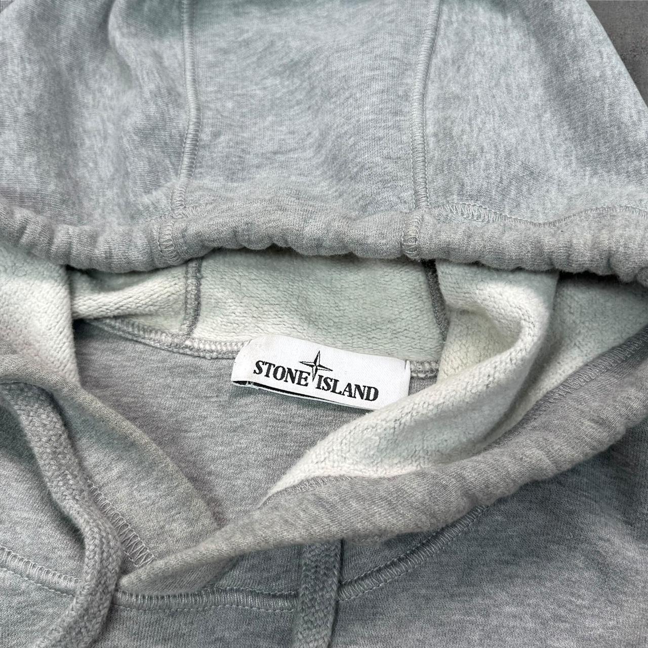 Stone Island Hoodie Men’s XL Grey Pullover Sweatshirt RRP £300