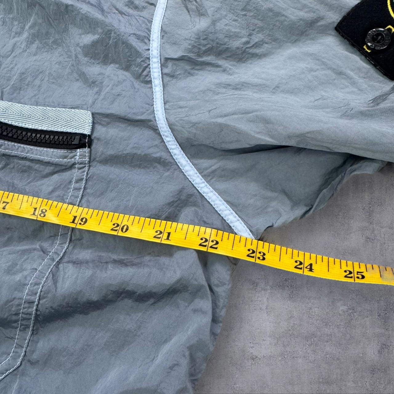 Stone Island Reflective Nylon Metal Shirt Jacket Men’s Large Blue Zip Overshirt RRP £500