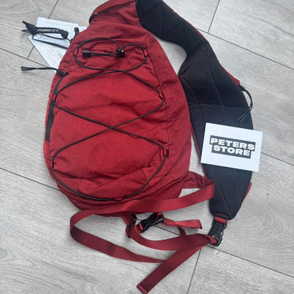 CP Company Sling Bag BNWT Nylon Chrome Red RRP £200+