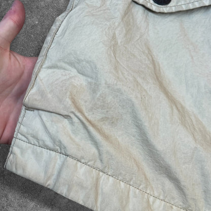 Stone Island Membrana 3L TC Gilet Men's Large Beige Vest